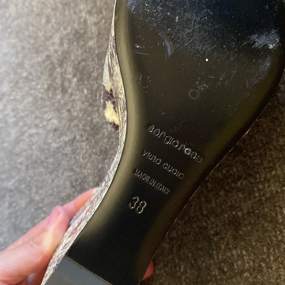 Gorgeous Light Blue Python Wedges - image 6